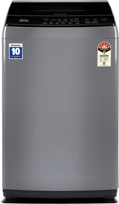 Panasonic 8 kg 5 Star AquaBeat Wash Fully Automatic Top Load Grey(NA-F80LF1HRB)