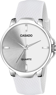 Casado All White Silicone Mesh Strap with Superior Dual Tone Dial Water Resistant Quartz Boys Series All White Silicone Mesh Strap with Superior Dual Tone Dial Water Resistant Quartz Boys Series Analog Watch - For Men Casado All White Silicone Mesh Strap with Superior Dual Tone Dial Water Resistant Quartz Boys Series All White Silicone Mesh Strap with Superior Dual Tone Dial Water Resistant Quartz Boys Series Analog Watch - For Men