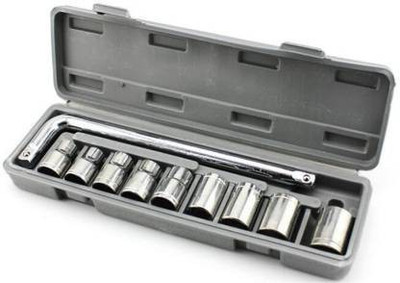 SONANI 10 PCS SPANNER WRENCH SET 10 pcs 1/2 Socket Wrench Spanner Set Automobile Repair Tool Box Precision Sleeve Wrench high quality Single Sided Socket Wrench (Pack of 1) 10 pcs Socket Wrench Set Spanner Car Ship Machine Repair Service Tools Kit 10 PCS SOCKET SET Single Sided Socket Wrench (Pack o
