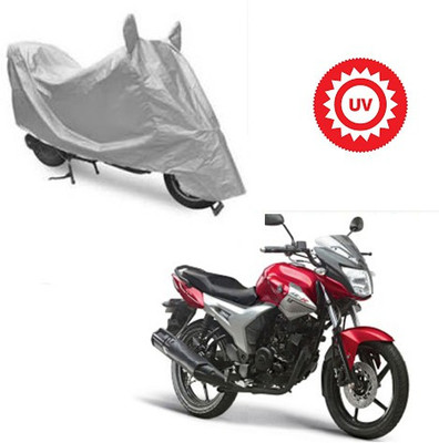 Atulit enterprises Two Wheeler Cover for Yamaha(SZ X, Silver)
