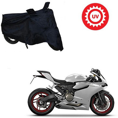 Atulit enterprises Two Wheeler Cover for Ducati(899 Panigale, Black)