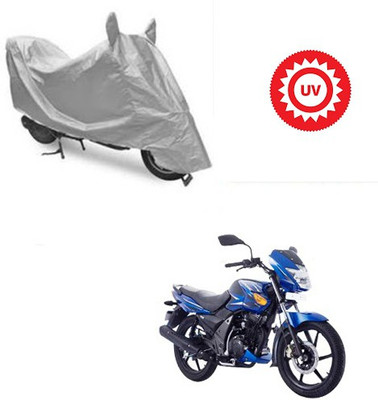 Atulit enterprises Waterproof Two Wheeler Cover for Royal Enfield(Classic 500, Silver)