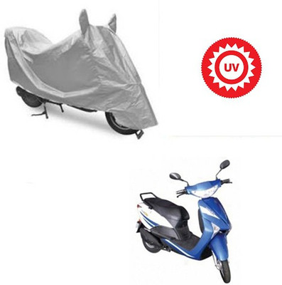 Atulit enterprises Two Wheeler Cover for Indus(Yo Xplor, Silver)