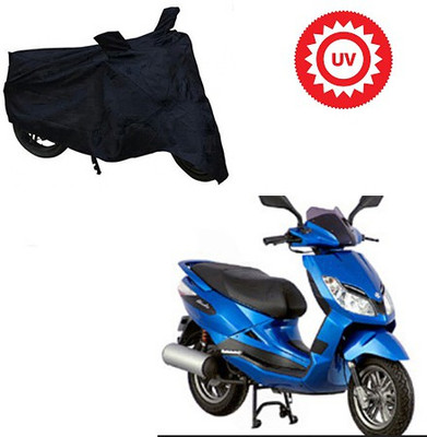 Atulit enterprises Two Wheeler Cover for Bajaj(Sunny, Black)