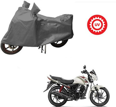 Atulit enterprises Waterproof Two Wheeler Cover for Suzuki(Sling Shot, Grey)
