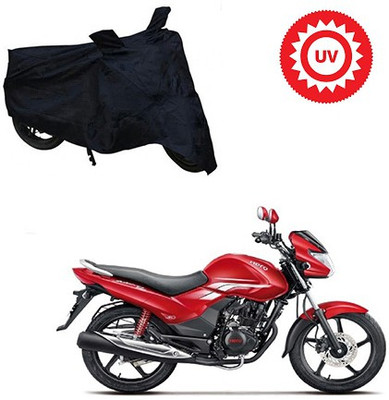 RPSENTTERPR Waterproof Two Wheeler Cover for Hero(Achiever, Black)