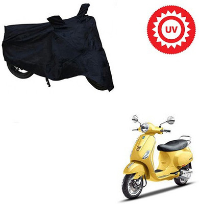 Atulit enterprises Two Wheeler Cover for Piaggio(Vespa SXL, Black)