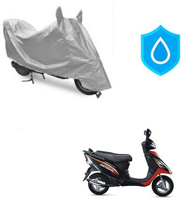 Atulit enterprises Two Wheeler Cover for TVS(Streek, Silver)