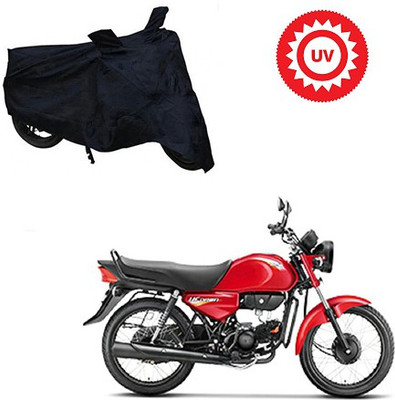 Atulit enterprises Waterproof Two Wheeler Cover for Hero(CD Dawn, Black)
