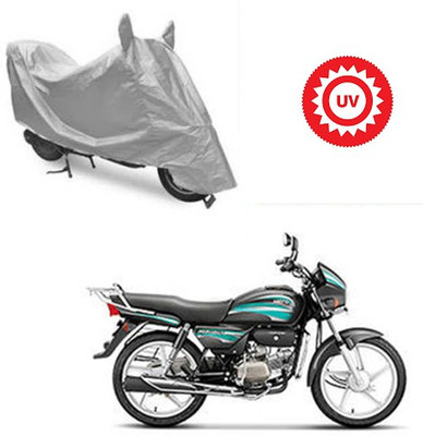 Atulit enterprises Waterproof Two Wheeler Cover for Hero(CD 110 Dream, Silver)