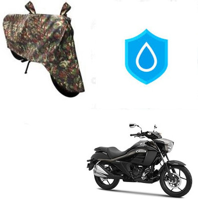 HYBRIDS COLLECTION Waterproof Two Wheeler Cover for Suzuki(Intruder, Multicolor)