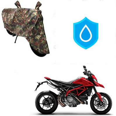 saanvi Waterproof Two Wheeler Cover for Ducati(Hyperstrada, Multicolor)