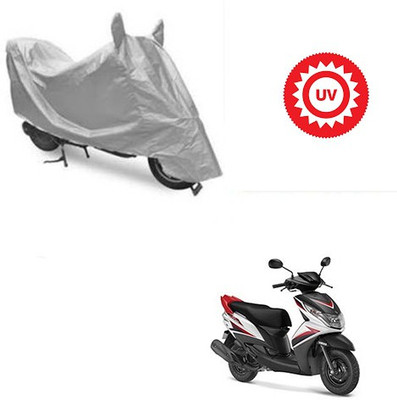 Atulit enterprises Two Wheeler Cover for Yamaha(Ray Z, Silver)