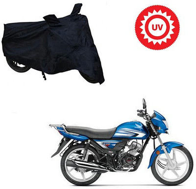 dashark Waterproof Two Wheeler Cover for Hero(CD 110 Dream, Black)