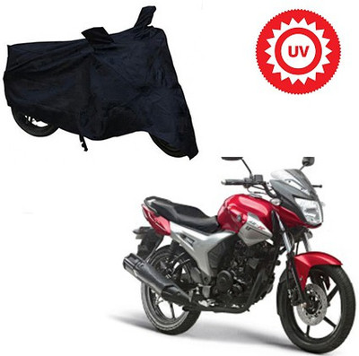 Atulit enterprises Two Wheeler Cover for Yamaha(SZ X, Black)