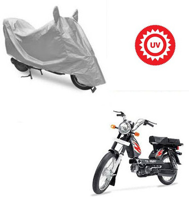 Atulit enterprises Waterproof Two Wheeler Cover for Royal Enfield(Continental GT, Silver)