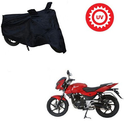 Atulit enterprises Two Wheeler Cover for Bajaj(Pulsar 200 NS DTS-i, Black)