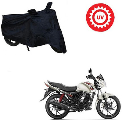 SRENTERPRISES Two Wheeler Cover for Suzuki(Sling Shot, Black)