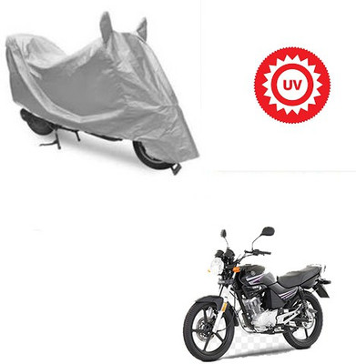 Atulit enterprises Two Wheeler Cover for Yamaha(Libero, Silver)
