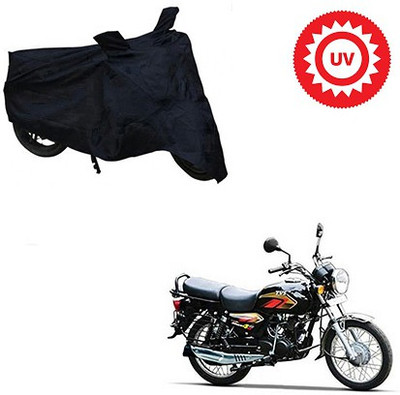 Atulit enterprises Two Wheeler Cover for TVS(Max 4R, Black)