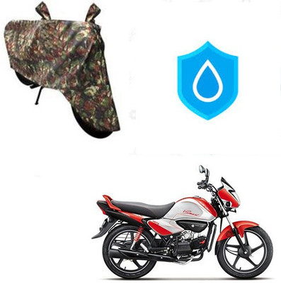 HYBRIDS COLLECTION Waterproof Two Wheeler Cover for Hero(Splendor I Smart, Multicolor)