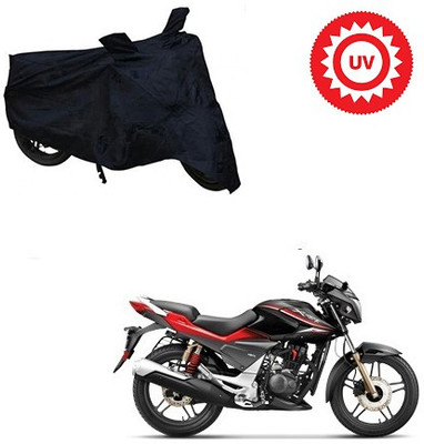 dashark Waterproof Two Wheeler Cover for Honda(CBZ Extreme, Black)