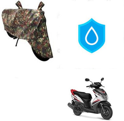 HYBRIDS COLLECTION Waterproof Two Wheeler Cover for Yamaha(Ray Z, Multicolor)