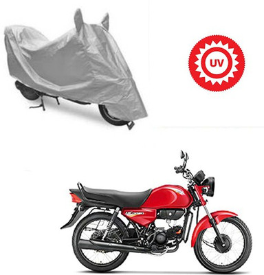 Atulit enterprises Two Wheeler Cover for Hero(CD Dawn, Silver)