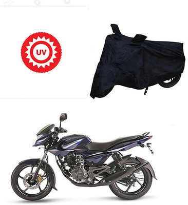 MMSSTAR Waterproof Two Wheeler Cover for Bajaj(Pulsar 135 LS DTS-i, Black)