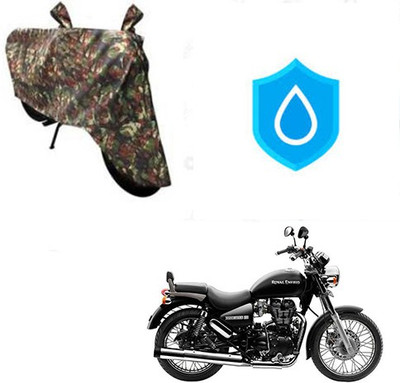 RPSENTTERPR Waterproof Two Wheeler Cover for Royal Enfield(Thunderbird 500, Multicolor)