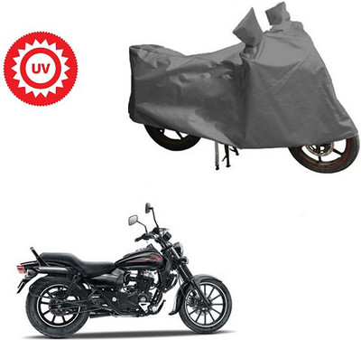 Feel heaven Waterproof Two Wheeler Cover for Bajaj(Avenger 150 Street, Grey)