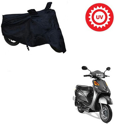 dashark Waterproof Two Wheeler Cover for Indus(Yo Spark, Black)