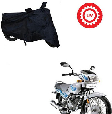 RPSENTTERPR Waterproof Two Wheeler Cover for TVS(Victor GLX, Black)