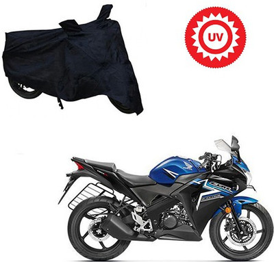 Atulit enterprises Waterproof Two Wheeler Cover for Honda(CBR 150R, Black)