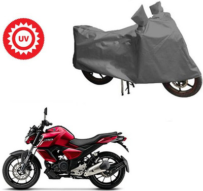 Feel heaven Waterproof Two Wheeler Cover for Yamaha(FZ-S, Grey)