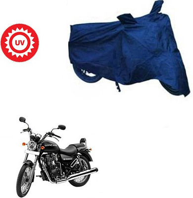 Feel heaven Waterproof Two Wheeler Cover for Royal Enfield(Thunderbird 350, Blue)