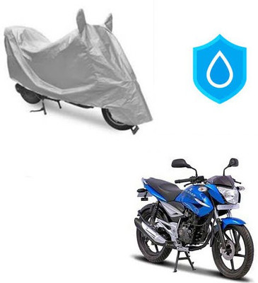 Atulit enterprises Two Wheeler Cover for Bajaj(XCD 125cc, Silver)