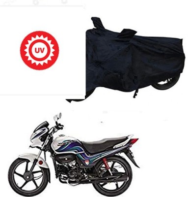 Feel heaven Waterproof Two Wheeler Cover for Hero(Passion Pro TR, Black)