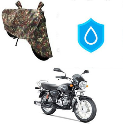 HYBRIDS COLLECTION Waterproof Two Wheeler Cover for Bajaj(Boxer, Multicolor)