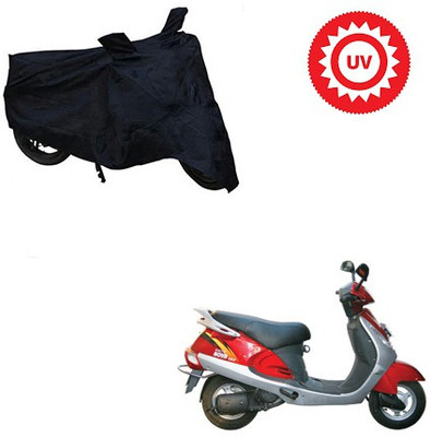 Atulit enterprises Two Wheeler Cover for Kinetic(Nova, Black)