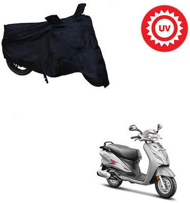 Atulit enterprises Two Wheeler Cover for Hero(Moto Corp Duet, Black)