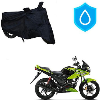 HYBRIDS COLLECTION Waterproof Two Wheeler Cover for Honda(CBF, Black)