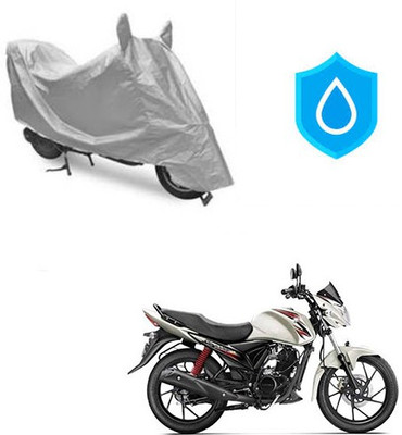 Atulit enterprises Two Wheeler Cover for Suzuki(Sling Shot Plus, Silver)