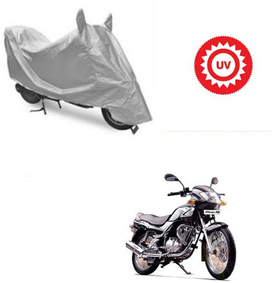 Atulit enterprises Two Wheeler Cover for TVS(Fiero F2, Silver)