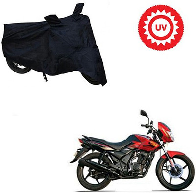 Atulit enterprises Two Wheeler Cover for TVS(Flame DS 125, Black)