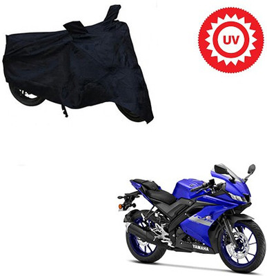 Atulit enterprises Waterproof Two Wheeler Cover for Yamaha(R15 V3, Black)