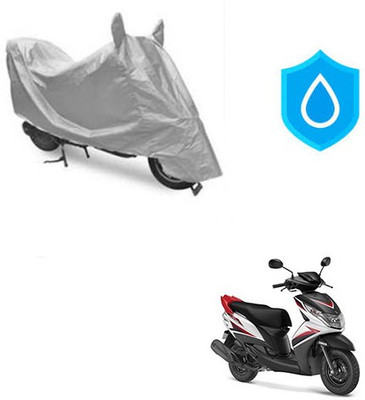 Atulit enterprises Two Wheeler Cover for Yamaha(Ray Z, Silver)