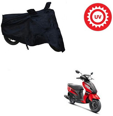 Atulit enterprises Two Wheeler Cover for Suzuki(Let's, Black)