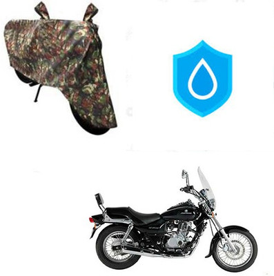 HYBRIDS COLLECTION Waterproof Two Wheeler Cover for Bajaj(Avenger 220 DTS-i, Multicolor)
