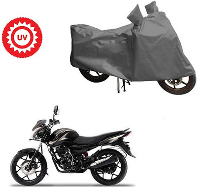 Feel heaven Waterproof Two Wheeler Cover for Bajaj(Discover 150 s, Grey)
